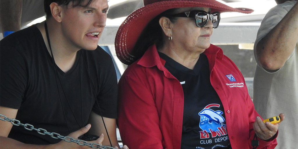 Entrenadora Amanda Moguel Rodríguez