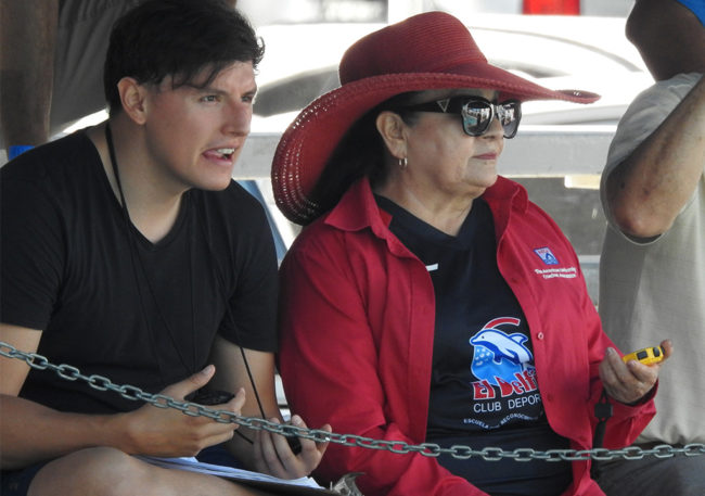 Entrenadora Amanda Moguel Rodríguez